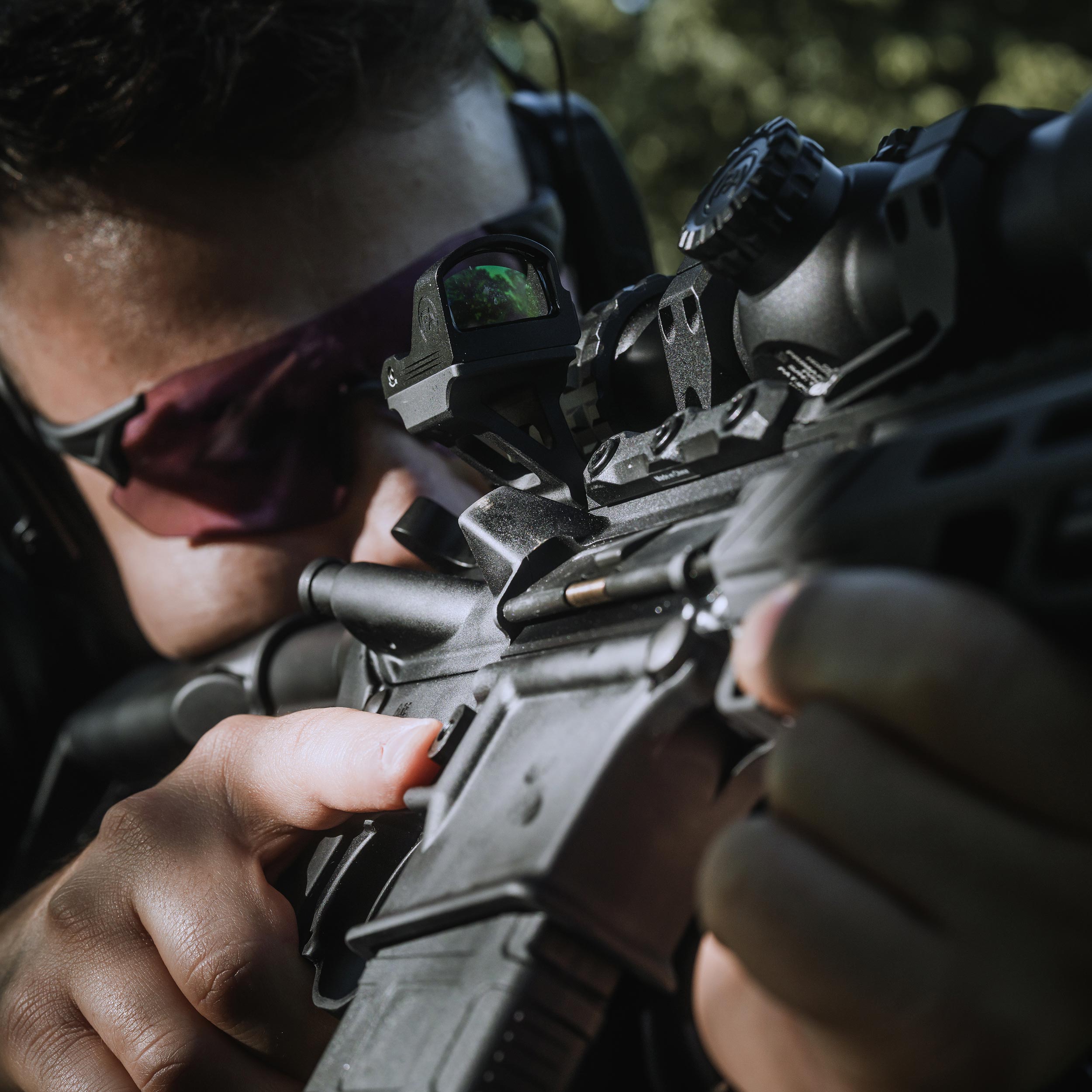Leapers UTG Offset Mount 45° RMR – Montaż Kolimatora na Szynę Picatinny Czarny