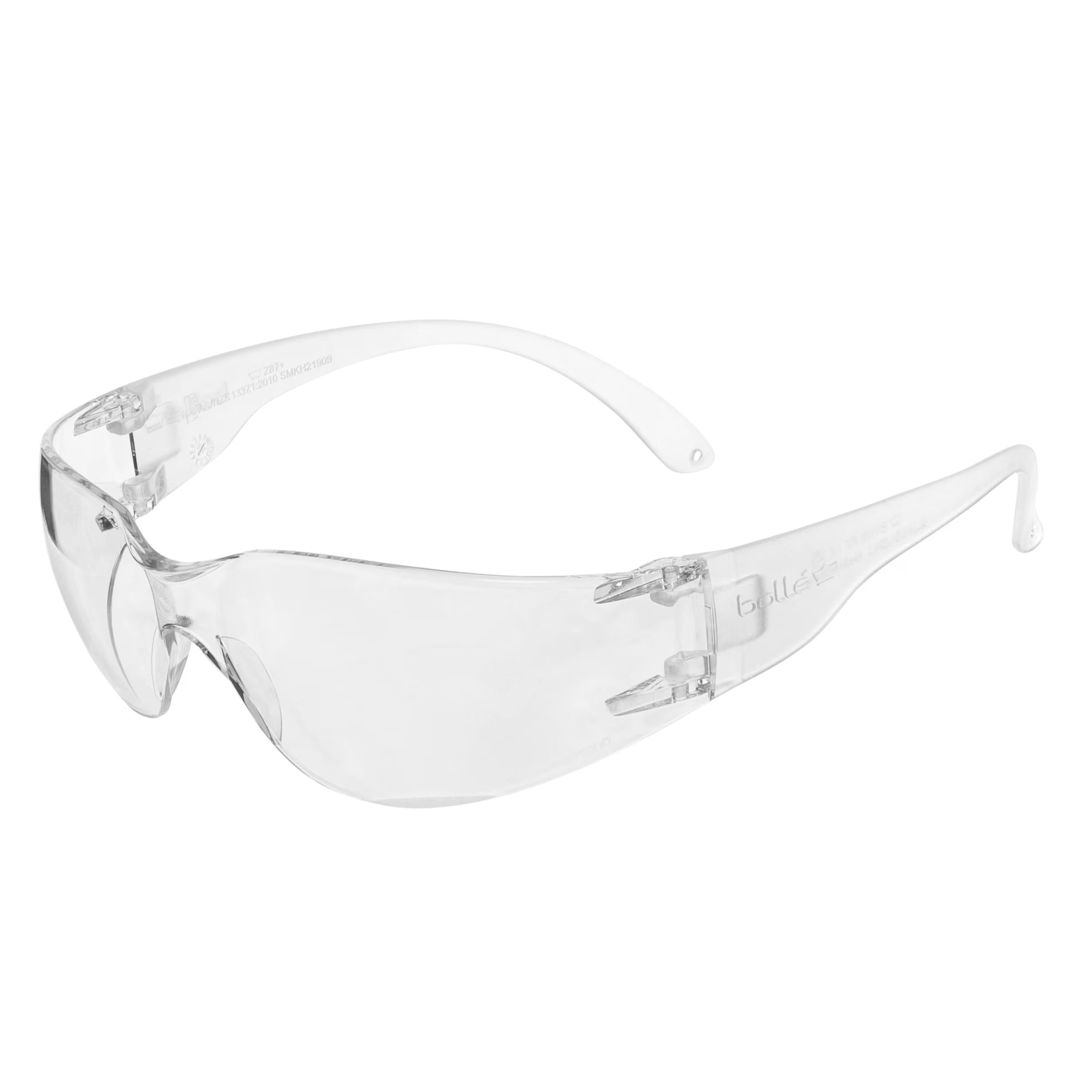 Przezroczyste okulary ochronne Bolle BL30 Clear z panoramicznym poliwęglanowym wizjerem