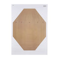 Tarcza Strzelecka papierowa IPSC 500 × 700 mm – Pakiet 50 szt.