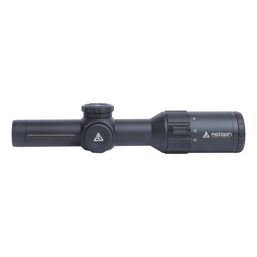Luneta biegowa SCARLET 1-6×24 SFP CZARNA RW10