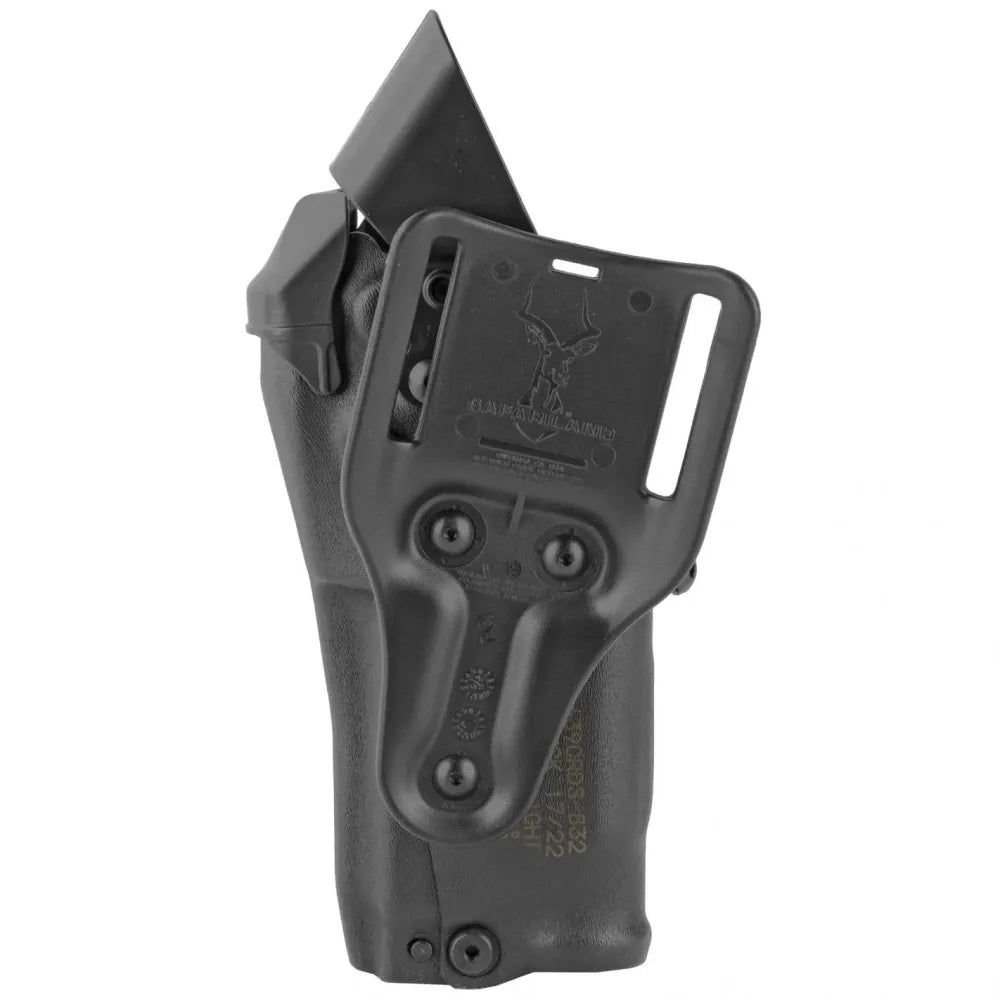 Kabura taktyczna Safariland 6395RDS-8328 ALS do Glock 17 z latarką i kolimatorem – STX Plain Black