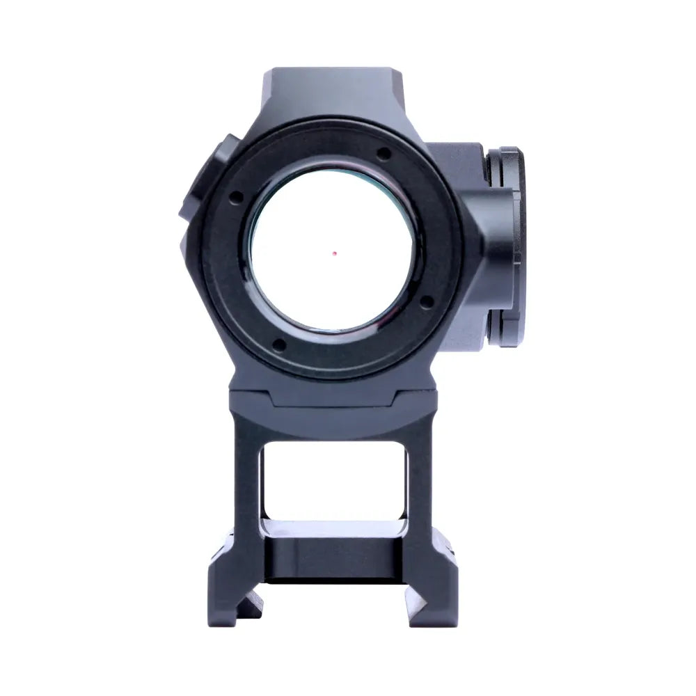 REDWIN Cherno Mini RWD52 – siatka celownicza MTR czerwona, widok przez obiektyw 23 mm