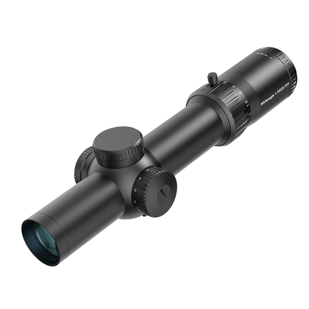 Luneta biegowa WHITEEAGLE 1-10×28 FFP MIL RW27-MIL