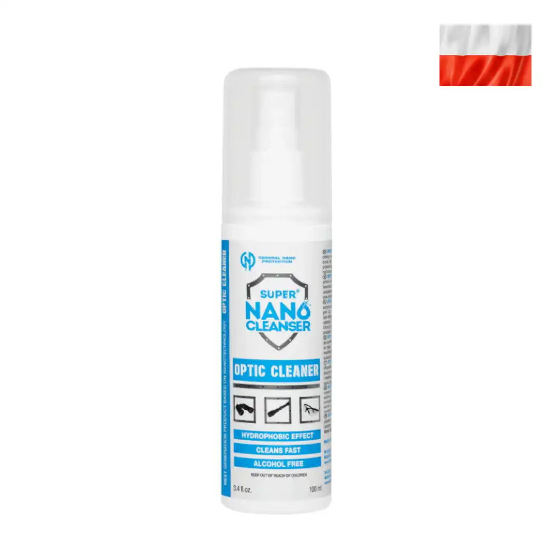Super Nano Cleanser – czynnik czyszczący do broni i optyki, bezalkoholowy, w sprayu 100 ml