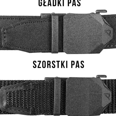 Rodzaje wykończenia pasa ACE SCHAKAL