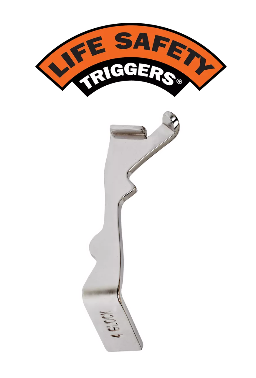 Ultra polerowany sportowy przerywacz spustu Ghost Lady o oporze trzy i pół funta typu Drop In do pistoletów Glock generacji od pierwszej do piątej