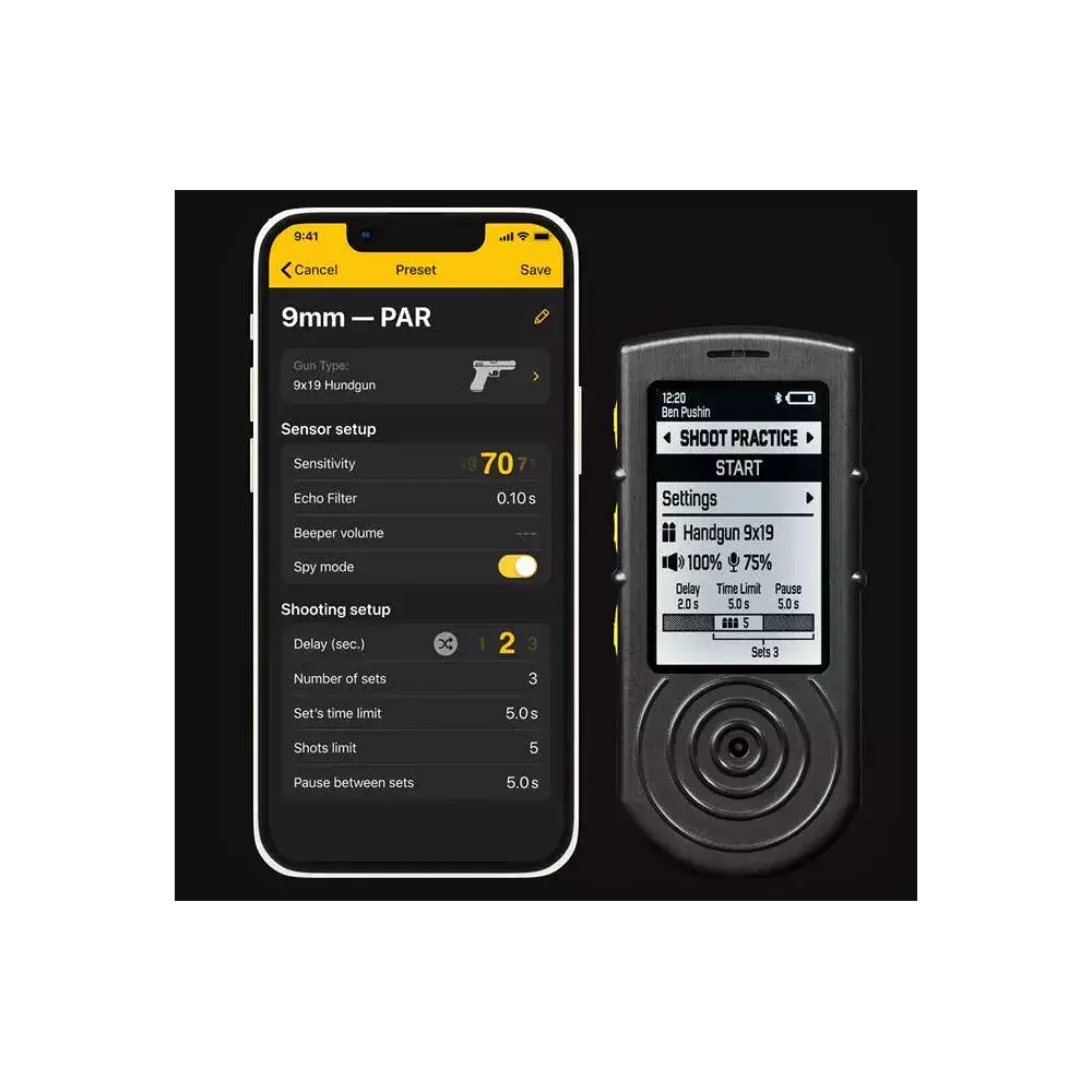 Timer strzelecki Shooters Global SG Timer 2 – USB-C, Bluetooth, NFC