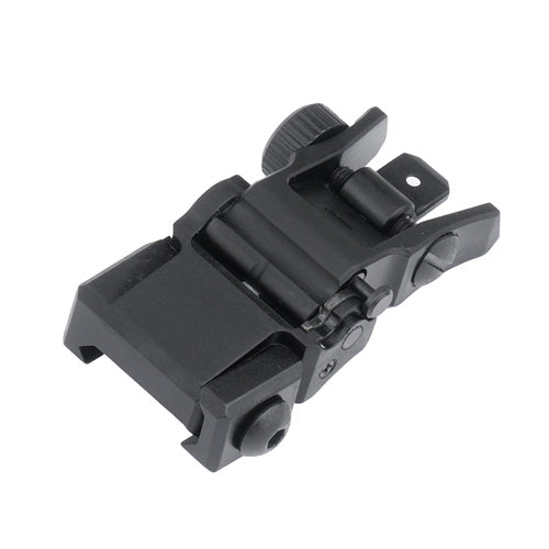 UTG Flip-Up Rear Sight – Składany Przeziernik do AR-15 Picatinny Czarny MNT-955